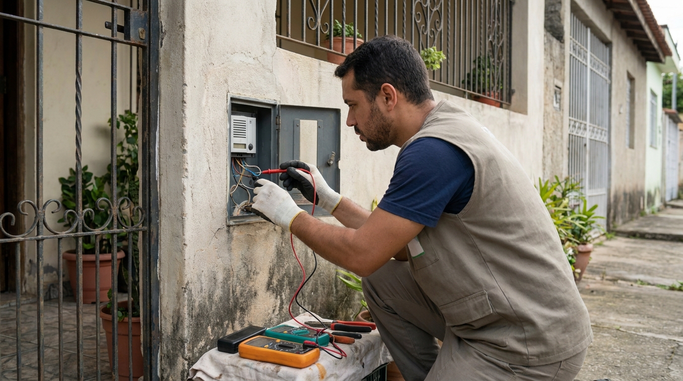 Conserto de interfone em Limeira‑SP